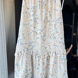 Girls Floral Sleeveless Dress NWT